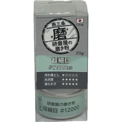 研磨屋の磨き粉 鏡面仕上用 極細目#12000相当 20g MPH-3 定形外のため代引・日時指定不可