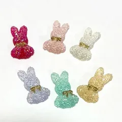 ウサギ　デコパーツ