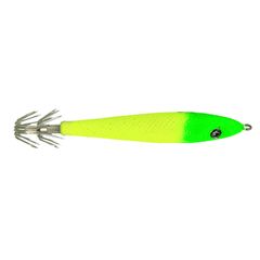 Egibow ダイヤメタル 20号 メタルスッテ エギボー イカメタル ルアー キザクラ 釣り フィッシング グローライムチャート