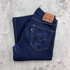 Levi's　リーバイス　512　ボトムス　デニムパンツ　古着　インディゴブルー　濃紺　W32 L32
