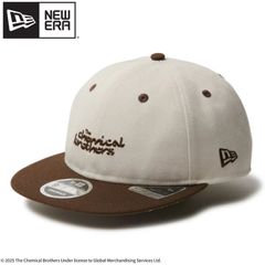 新品 NEWERA ニューエラ 正規品 9FIFTY ケミカル・ブラザーズ コラボ キャップ CAP 帽子 ストレートキャップ ロゴ 刺繍 ボーン・イン・ザ・エコーズ ユニセックス メンズ レディース ストーン ベージュ 14457294