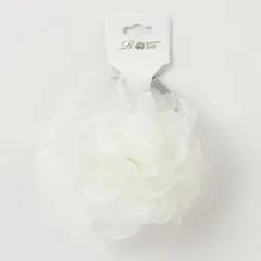 ☆ クリーム ☆ フリー ☆ ローズビーンヘアゴム フラワー ヘアゴム キッズ ヘア ゴム 髪飾り 子供 子ども 子供用 女の子 卒園式 入学式 卒業式 ピアノ発表会 おしゃれ かわいい 結婚式 パーティー ローズ 花 フォーマル ヘアアレンジ