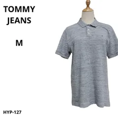 美品 TOMMY JEANS トミージーンズ ポロシャツ 半袖 M おしゃれ