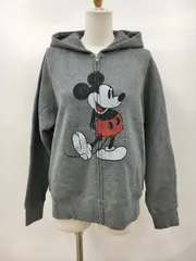 ディズニーリゾート Disney ジップパーカー 耳付き S ミッキー TOKYO グレー系 2502WS167