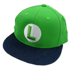 【中古】衣類 ルイージ(つばデニム) キャップ 「スーパーマリオ」 ユニバーサル・スタジオ・ジャパン スーパーニンテンドーワールド限定