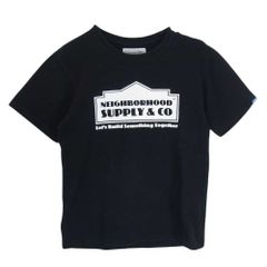 NEIGHBORHOOD ネイバーフッド Ｔシャツ NH TEE-9 プリント 半袖 Tシャツ ブラック系 S【中古】