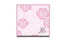 マル 【サンリオキャラクター】ミニタオル【Y】【イニシャルローズマイメロ】【マイメロディ】【マイメロちゃん】【マイメロ】【まいめろ】【サンリオ】【タオル】【たおる】【ハンドタオル】【ハンカチ】【雑貨】【グッズ】