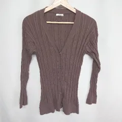 ◇ ⊂ ITEMS URBAN RESEARCH 長袖 カーディガン サイズFree ブラウン系 レディース E  【1409240069706】