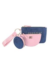 [무료 배송] 쥬시쿠츄루 여성 지갑 액세서리 Juicy by Juicy Couture Mini Me Pouch Set Blue