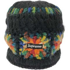 Supreme Crochet Beanie シュプリームクロシェビーニー 黒 25SS シュプリームCrochet Beanie ビーニー ニットキャップ