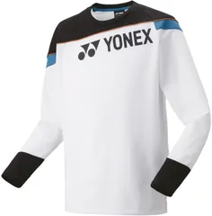 【新品・5営業日で発送】YONEX ヨネックス ユニライトトレーナー (31055) 色 : ホワイト サイズ : L 