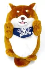 【中古】ぬいぐるみ おかか 寝転びBIGぬいぐるみ 「忠犬もちしば」