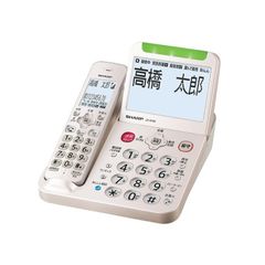 メーカー正規品 新品 シャープ SHARP ゴールド系 電話機 コードレス 振り込め詐欺対策機能搭載 電話機単体 JD-AT96C