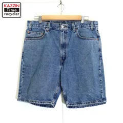 00s Levi's 505 デニム ショートパンツ メンズ XLサイズ相当 ビッグサイズ オーバーサイズ