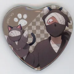 【中古】バッジ・ビンズ 雑渡昆奈門 「劇場版 忍たま乱太郎 ドクタケ忍者隊最強の軍師 in ナンジャタウン 開幕!“忍”形劇の段 ハート缶バッジコレクション(弐)」