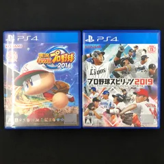 中古 PS4 実況パワフルプロ野球2016 プロ野球スピリッツ2019 セット