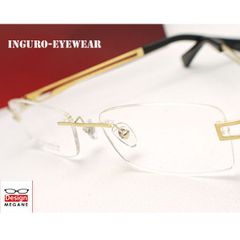 HOYA 1.60レンズ 標準装備 メガネ【フレーム＋度付レンズ＋ケース込みのセット販売】ツーポイント ふちなし 眼鏡 カラーレンズ対応可 mw-96s