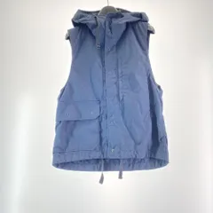 【中古】ENGINEERED GARMENTS フード付きベスト サイズS ネイビー エンジニアド ガーメンツ[17]