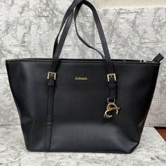 & chouette シュエット　ストラップ付　A4収納　トートバッグ　ブラック　ハンドバッグ　ワンショルダーバッグのサムネイル