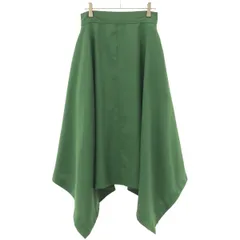 HYKE ハイク 19AW ポリエステルフレアスカート 192-14073 グリーン 1のサムネイル