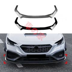 SUBARU WRX STI VAB VAG リアサイドスポイラー 黒艶塗装品 - メルカリ