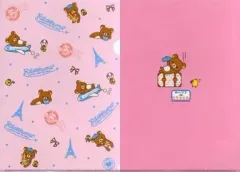 【中古】クリアファイル リラックマ クリアファイル(ピンク)「ローソンdeリラックマ」2010年春キャンペーン 第1弾グッズ