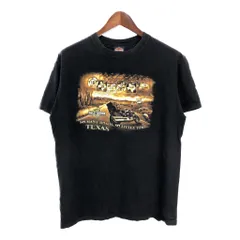 HARLEY DAVIDSON ハーレーダビッドソン 半袖Ｔシャツ ブラック(メンズ L)中古 古着 T7837