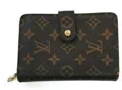ルイヴィトン　Louis Vuitton　ポルト・パピエ・ジップ　モノグラム・キャンバス　財布　62