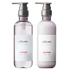 plus eau プリュスオー シャンプー トリートメント メルティ シルク美容液成分配合 450ml 2本セット