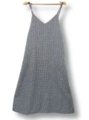 【極美品】ROPE' PICNIC ロペピクニック 厚手生地  秋冬用 キャミソールワンピース キャミワンピ 千鳥格子 チェック柄  Mサイズ38 秋冬用■管理番号L29199AWS26-250721-50（990）