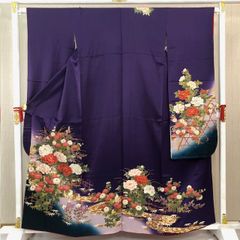 ✿上質✿ちりめん生地❀引き振袖✿婚礼衣装✿ - メルカリ