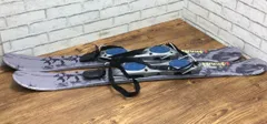 スキー板BxB 日本製 160 ストック110cm