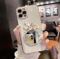 iPhone16携帯ケース♡韓国デザイン♡白