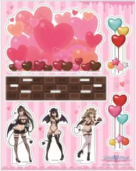 【中古】アクリルスタンド・アクリルパネル 姫柊雪菜&藍羽浅葱&煌坂紗矢華 描き下ろしアクリルジオラマ 小悪魔ver. 「ストライク・ザ・ブラッド FINAL」のサムネイル