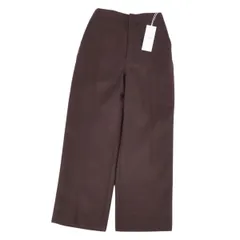 未使用 イロット IIROT パンツ ロングパンツ ウールギャバジン 無地 