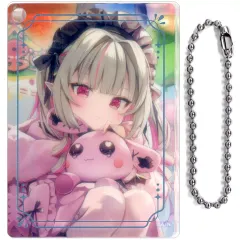 【中古】キーホルダー 魔界ノりりむ アクリルブロックキーホルダー 「バーチャルYouTuber にじさんじ ノスタルジアコレクション」 にじさんじオフィシャルストア 4周年記念