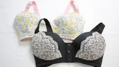 【２枚セット ワコール　マタニティ 産前産後用 ハーフトップ しっかりフィット ずっと使える ノンワイヤー 前あき　ブラジャー Wacoal C70 型番：MBY246MBY270 カラー：PI/BL】