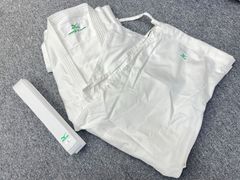 ・未着用/保管品 MIZUNO ミズノ 柔道着 4号  上、下、帯セット　【B1/0325-2】