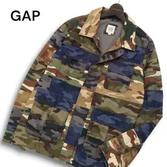 ジャケット・アウター GAP military jacket Gap Military Utility Field Jacket Men distressed Concealed