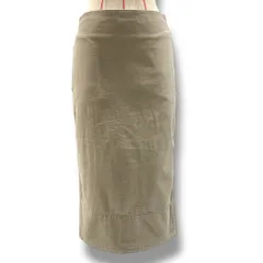 【未使用級】マディソンブルー フレアスカート ベージュ ロング M マキシ丈 MADISON BLUE/マディソン ブルー】 MI-MOLLET FLARE SKIRT（その他