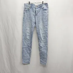 ◇ Θ antiqua アンティカ 綿混合 デニム サイズXL ライトブルー系 レディース E  【1411210012544】