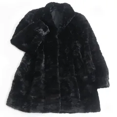 未使用に近い ミンク 毛皮 ハーフコート ジャケット 黒 リアル極美品 フリー 2025年最新】ミンク ハーフコートの人気アイテム - メルカリ