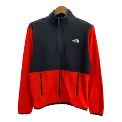 THE NORTH FACE ノースフェイス フリースジャケット アウトドア レッド (メンズ M) 中古 古着 S8240