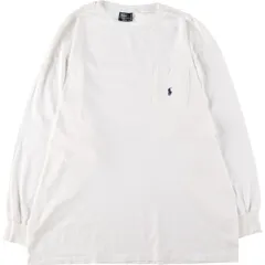 古着 90年代 ラルフローレン Ralph Lauren POLO by Ralph Lauren ロングTシャツ ロンT USA製 メンズL相当 ヴィンテージ/eaa512235
