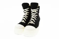リックオウエンス Rick Owens DRKSHDW ダークシャドウ Double Bumper Sneakers Ramones ダブルバンパー ラモーンズ ローカット スニーカー 44 ブラック ブランド古着ベクトル 中古☆AA★▲250615