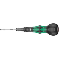 WERA ヴェラ ボールクリップ プラスドライバー ボール型ハンドル 先端サイズ1 軸長80mm 007905