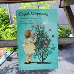 ■ブリキ看板 ガーデニング インテリア アンティーク 雑貨 アメリカン ヨーロッパ