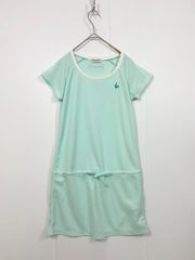 le coq sportif ルコックスポルティフ QB-215101M スポーツウェア ワンピース sizeS/水色  ■◆レディース