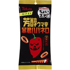 東ハト ちょいスナ ゆず薫る芳醇ウマ辛暴君ハバネロ 34g×6袋