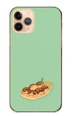 Xperia 10 VI SO-52E ケース カバー エクスペリア 10 6 スマホケース ハードケース たこ焼き タコ焼き たこやき タコ 食べ物 大阪 フード 可愛い イラスト ゆるい うまい カラー05